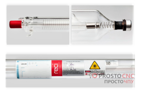 Лазерна трубка Reci w2 90 Вт